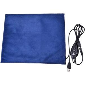 KESYOO USB PET Heating Mat Waterproof Electric Dog Cat Heating Pad Constant Temperature for Indoor Outdoor Use Blue