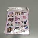 4 x 74pcs Korean Idol Stickers, Waterproof Laptop Decals for Phone, Guitar, Water Bottle