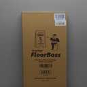 SmartSign 25 x 12 inch “Caution - Icy Surface” Two-Sided Folding Floor Sign with Symbol Black and Yellow