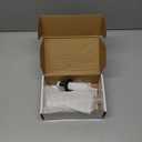 Samodra Sink Soap Dispenser, Metal Pump Head Liquid Lotion Countertop Kitchen Bathroom Soap Dispenser with 12 OZ PET Bottle (Chrome)