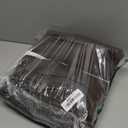 MooMee Bedding Duvet Cover Set 100% Washed Cotton Linen Like Textured Breathable Durable Soft Comfy (Solid Cocoa Brown, Queen 90"x90")