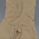 SHAPERX High-Waisted Tummy Control Shapewear for Women Seamless Zip-Up Easy-On Body Shaper Shorts Slimming Fit Underwear (Large, Beige)