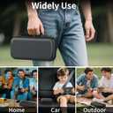 HEYSTOP Carrying Case for Nintendo Switch 2 2025, Portable Switch Travel Bag with More Space, Protective Case Compatible with Nintendo Switch 2 Accessories, black