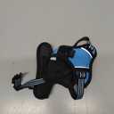 rabbitgoo Dog Harness No Pull with 2 Leash Clips, Adjustable Soft Padded, Reflective Oxford No Choke Pet Vest with Easy Control Handle for Puppy, Blue, XS