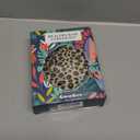 No Heat Overnight Curl Headband - 70" Soft Ribbon Wrap for Long Hair, 9 PCS Curling Rods Set - Leopard Print Curls Headband