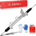 PHOBOOS Hydraulic Power Steering Rack and Pinion Assembly Compatible with Toyota Camry 2002-2006 & Solara 2004-2008, Lexus ES300 2002-2003 & ES330 2004-2006, 2.4L/3.0L/3.3L, Ref. 26-2606