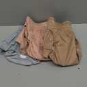 Wegreeco Dog Diapers Female (3 Pack), Highly Absorbent Puppy Doggie Dog Diapers for Female Dogs Period, Washable Doggy in Heat, Small Medium Large Size (Medium) (Champagne Colour)