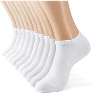 MONFOOT Men's/Women's Thin Cotton Low Cut Ankle Socks, Multipack