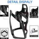 ROCKBROS Bike Water Bottle Holder Ultra-Light Bicycle Bottle Cages with Screws Tool, Universal Bike Cup Holder for Road MTB Mountain Bikes Cycling Accessories2 Pack