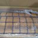 LazBlinds Cordless Blackout Bamboo Roman Shades, 40x64, Penang Teak