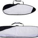 Ho Stevie! Surfboard Bag - Zippered Daybag - Fits All Shapes of Surfboards - Foam Padding and Durable Cover - Comfortable Shoulder Strap (7'0")