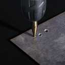 Step Drill Bits, 5PCS HSS Titanium Step Drill Bit Set, 50 Sizes High Speed Steel Step Bits for Metal with Aluminum Case