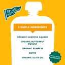 Serenity Kids 6+ Months Organic Veggie Puree Baby Food Pouches - BPA-Free Pouches - No Added Sugar & Allergen-Free - Healthy Baby Snacks - 3.5 Oz, 6 Pack