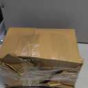 6 FT Artificial Christmas Garland, Faux Gold Spruce Garland with 20 LED Lights, Red Gold Ball Ornaments and Stars, Lighted with Timer, Perfect for Christmas Indoor Outdoor Decoration