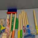 POMIKU 8PCS Kids Gardening Tools, Kids Rake and Shovel Set, Toddler Outdoor Yard Tools, Garden Toys Gifts for Boys Girls Age 3 4 5 6 7 8 Years Old