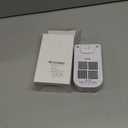 Air Ionizers, Plug in Negative Ion Air Purifier, Pet Odor Eliminator for Dogs/Cats, Free Quiet Air Freshener for Small Spaces/Cat Litter Room, Kitchen, Smoke Dust, Mini Air Cleaner (Pearl White)