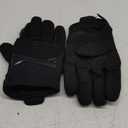 INBIKE Waterproof Winter Motorcycle Gloves Thermal Fleece Touchscreen with TPR Palm Pad Cushioning Hard Knuckle Black XX-Large