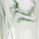 SOITIS Ceramic Small Urn for Human Ashes Keepsake, 4.13 Inch Memorial Urn for Ashes, Mini Urn for Human Ashes, Sharing Urn Ashes Keepsake Urn Funeral Green Keepsake