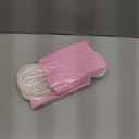 SUNCOLOR 25 Pieces 6" Mini Goodie Bags Small Pink Gift Bags with Handle for Party Favor Bags(Pink)