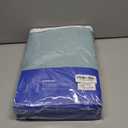 MIULEE Sea Green Linen Curtains 90 Inch Long for Bedroom Living Room, Soft Thick Linen Textured Window Drapes Semi Sheer Light Filtering Back Tab Rod Pocket Burlap Look Aqua Decor, 2 Panels