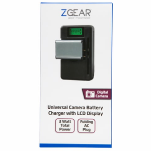 ZGEAR CellGear Universal Battery Travel Charger with Swivel Base