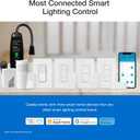 Lutron Caseta 3 Way Smart Dimmer Light Switch Kit, Includes Pico Remote, Bracket, and LED Dimmer Switch, No Neutral Required, P-PKG1WB-WH