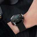 Moran Stainless Steel Mesh Watch Band 20mm Quick Release Black Replacement Metal Strap 18mm 20mm 22mm Compatible for Samsung Galaxy Watch 6 Band Classic 43mm 47mm 40mm 44mm (Black, 20mm)