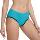 baleaf Women's Cycling Underwear Padded Bike Shorts Padding Spin Biker Briefs Biking Gear (Medium, Blue)