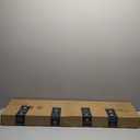 VOISEN Return Air Grille,Fits 30x8 Duct Opening,Steel Return Vent Cover, White Vent Cover Grill for Sidewall and Ceiling,HAVC Cold Air Return Vent Cover, Overall Size:31.8"W X 9.8"H