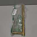 DEKAVA Paper Towel Holder Under Cabinet for Kitchen, Adhesive Paper Towel Holder Wall Mount, SUS304 Stainless Steel 13 inch(1,Gold)