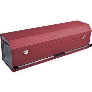 Car Trunk Organizer for Honda CR-V 2017-2022, Collapsible Sturdy Trunk Storage Container with Lid and Handle Large Leather Car Trunk Storage (Red,39.7 x 11.4 x 12.2in)