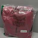 Exquisite 12-Pack Premium Plastic Tablecloth 54in. x 108in. Rectangle - Burgundy