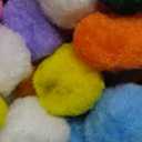 400 Pcs Multicolor Pom Poms for Crafts 1.5 Inch Fuzzy Craft Pompoms Balls for Family Classroom DIY Creative Christmas Decorations