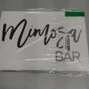 Wedding Table Sign, Mimosa Bar, Wooden Sign With Stand, Minimalist Favor, Bridal Shower, Reception, Event Party Supplies