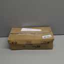 Restaurantware Bio Tek 4 x 1.25 x 2.25 Inch Single Taco Holder 200 Greaseproof Stand Up Taco Holder - Small Self-Standing Kraft Paper Paper Taco Holder Freezable