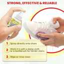 2 x Grandma's Secret Shoe Cleaner - Stain Remover Spray for Rubber, Canvas and Leather - Removes Dirt, Grime and Grass - Sneakers Cleaner for Outdoor Shoes, Slippers and Moccasins - 3 Ounce