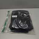 NICETOWN Pitch Black Solid Thermal Insulated Grommet Blackout Curtains/Drapes for Bedroom Window (2 Panels, 42 inches Wide by 63 inches Long, Black)