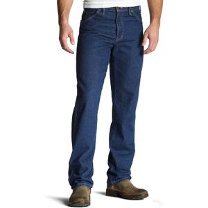 Dickies Men's Washed Regular Fit 5-Pocket Jean (32W x 34L, Indigo Blue)