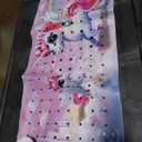 XIYUNTE Baby Bath Mat for Tub Non Slip Kids Bath Mat - 40"x16" Extra Long Bathtub Mat Non Slip Kids, Eco-Friendly Toddler Bath Mats with Suction Cups for Secure Grip, Easy to Clean & Easy Drying, unicorn