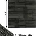 24" x 24" Self-Adhesive Carpet Tiles, 10 Pack Peel and Stick Carpet Squares for Indoor Flooring, Non-Slip Squares Carpet Floor Tile for Basement, Bedroom, Office, Easy DIY Installation