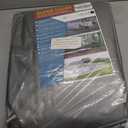 Large Waterproof Tarp - Heavy Duty 20 Mil Thick Poly Tarpaulin Ideal for Canopy Tents, Boats, RV or Pool Covers - Multipurpose Protective Tarps with Grommets for Indoor and Outdoor Use | 20' x 20'