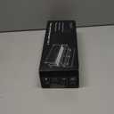 ESOW Paper Towel Holder with Shelf Storage, Adhesive Wall Mount 2-in-1 Basket Organizer for Kitchen & Bathroom, Durable Metal Wire Design, Stainless Steel 304 Matte Black Finish