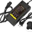 Charger for 48V 20AH Lead Acid Battery Scooter E-Bike Charger 100V-240V Input Supply 4 feet Cord