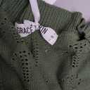 GRACE KARIN Women's Short Sleeve V Neck Cardigan Sweaters 2026 Open Front Knit Crochet Button Bolero Shrugs Tops Green, Size: S