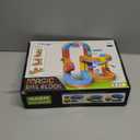 klick Rail Electric Train Set 3D Magic Flexible Race Track for Kids 3 4 5 6 7 8 Years Old, 48 pcs Race Car Track Block with Anti-Gravity, Educational STEM Toy Boys Girls Birthday