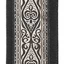 D'Addario Planet Waves 50J04 2-Inch Tubular Webbing with Brown Jaquard Design