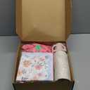 222 Pcs Tea Party Decorations and Supplies for 24 Guests, Floral Disposable 7" and 9" Paper Plates, Paper Cups, Napkins, Tablecloths, Balloons for Floral Birthday Party Wedding Baby Shower