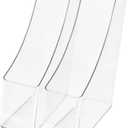 2pcs File Rack Desk Organizer Office Document Storage Magazine Holder Book Display Stand Binder Organizer Paper Desktop Document Holder