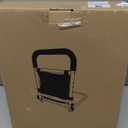 KingPavonini Bed Rails for Elderly Adults Safety - Adjustable Bed Cane with Non-Slip Ergonomic Handle and Storage Pocket, Bed Railings for Seniors Hold up to 350 Lbs, Tool-Free Installation (Medium)