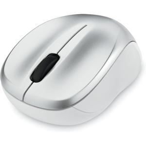 Verbatim 2.4G Wireless LED Silent Mouse - Noiseless and Silent Click Computer Mouse with Nano Receiver for Mac and PC - Silver